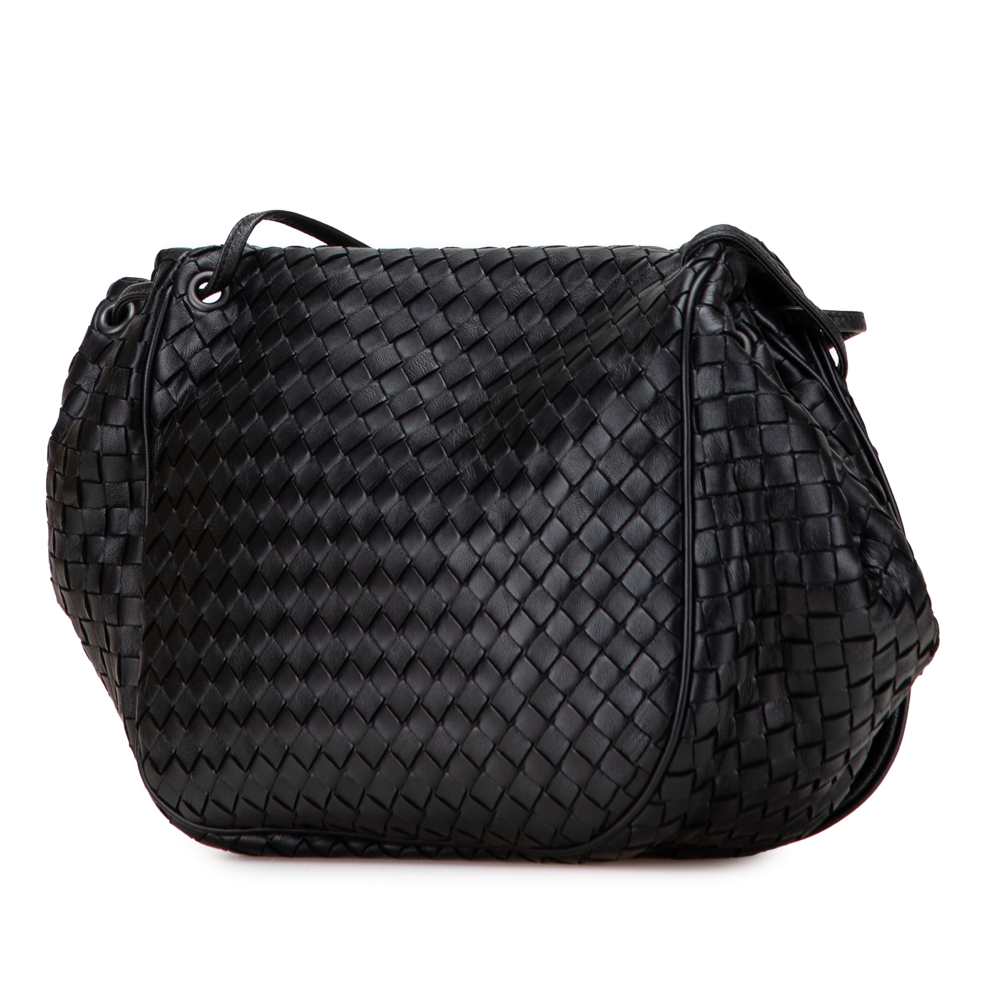 Nappa Intrecciato Flap Crossbody