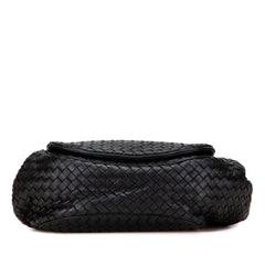 Nappa Intrecciato Flap Crossbody