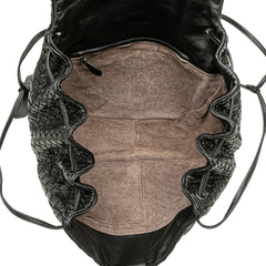 Nappa Intrecciato Flap Crossbody