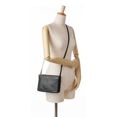 Small Trio Leather Crossbody