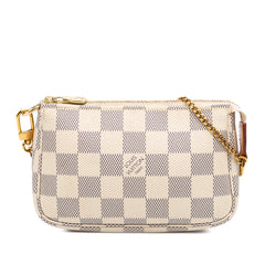 Damier Azur Mini Pochette Accessoires