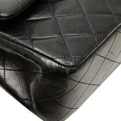 Medium Classic Lambskin Double Flap