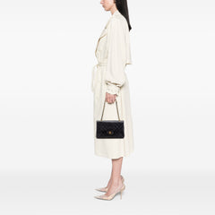 Medium Classic Lambskin Double Flap