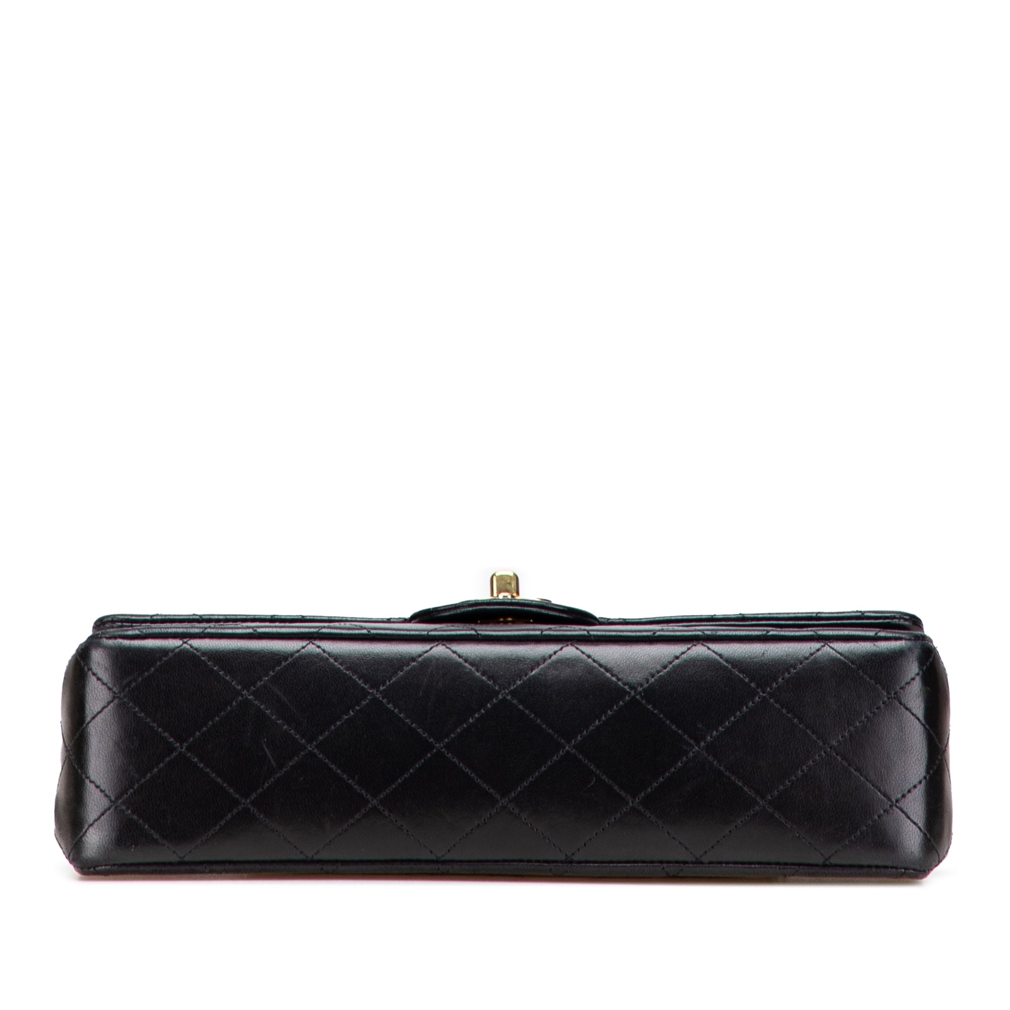 Medium Classic Lambskin Double Flap