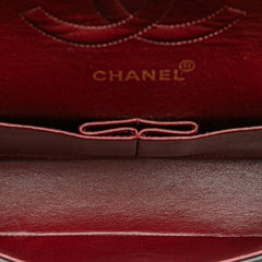 Medium Classic Lambskin Double Flap
