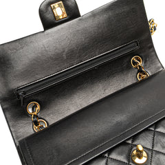 Medium Classic Lambskin Double Flap