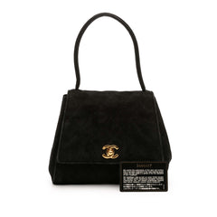 CC Quilted Velvet Flap