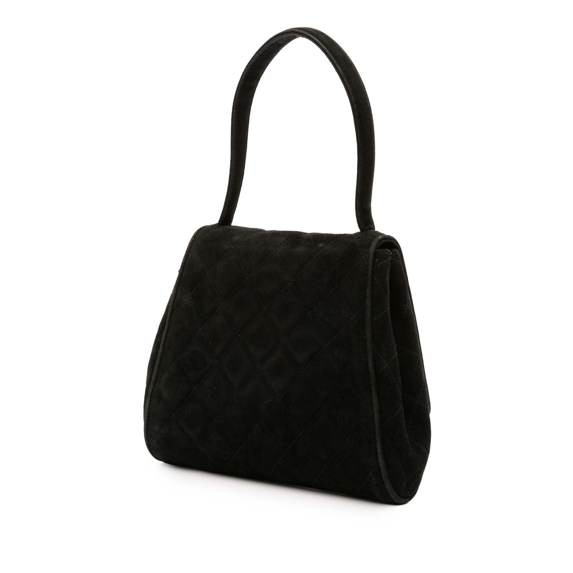 CC Quilted Velvet Flap