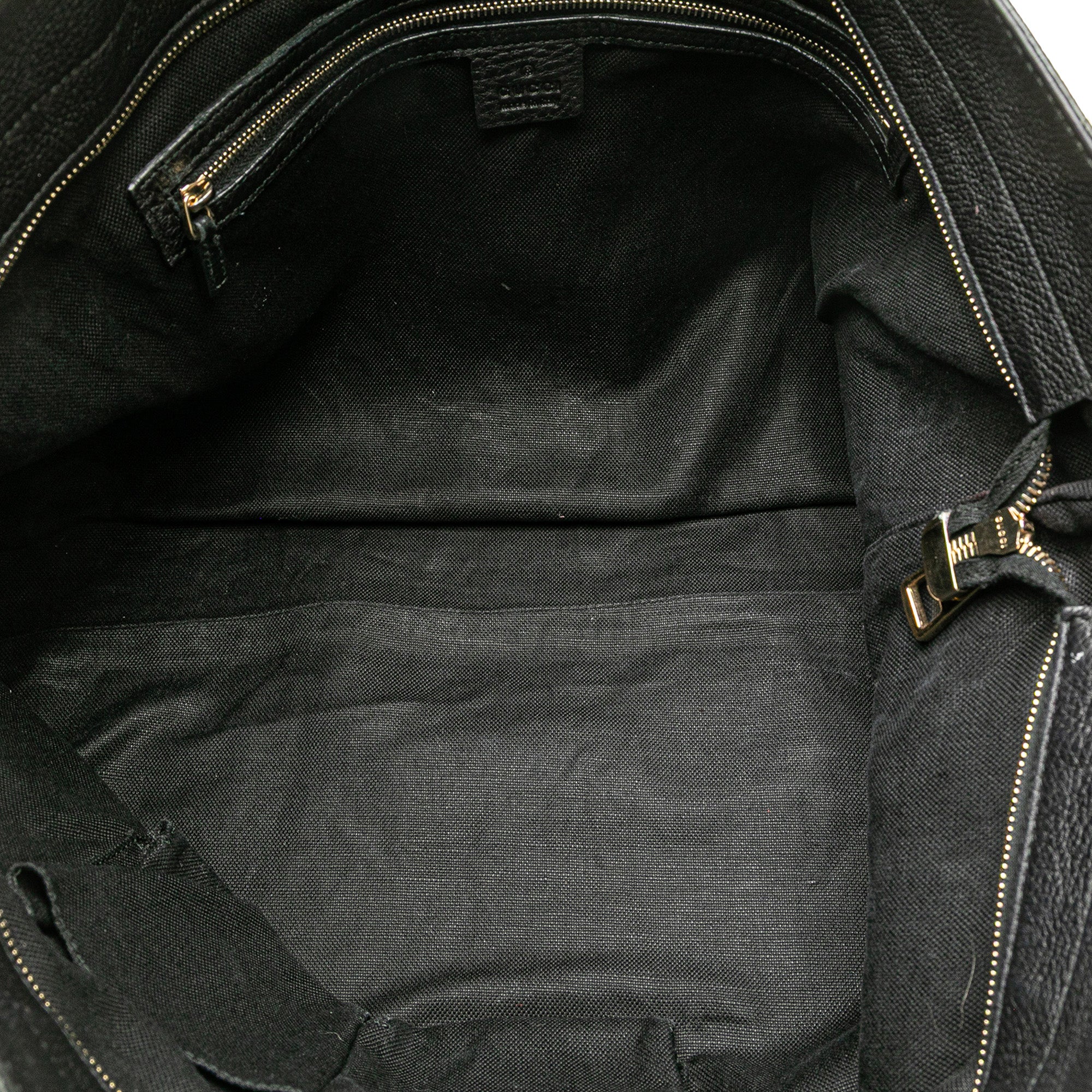 Large Calfskin Bamboo Shopper Satchel