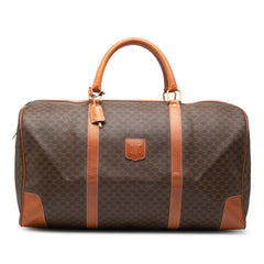 Macadam Coated Canvas Travel Bag