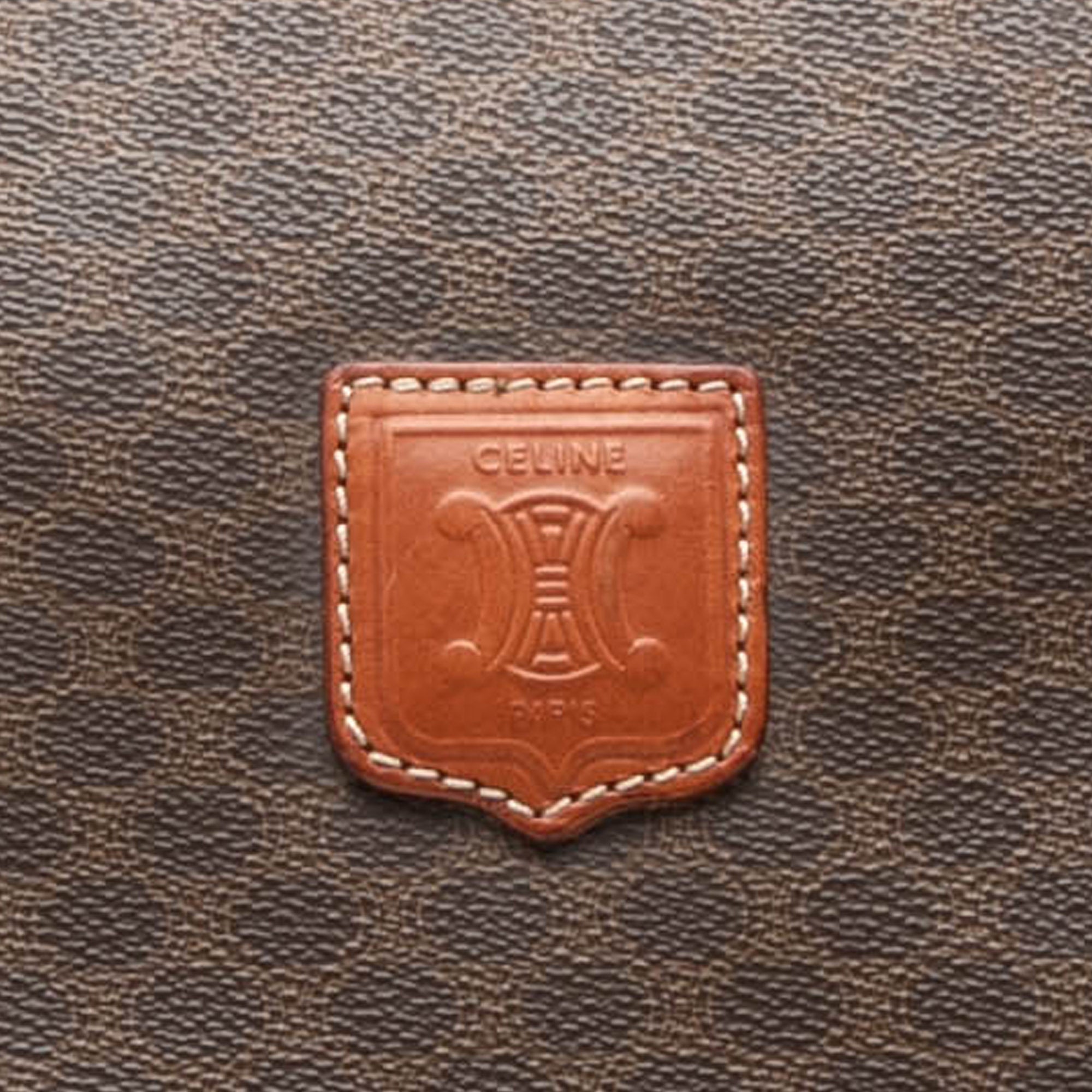 Macadam Coated Canvas Travel Bag