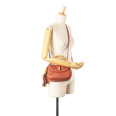 Small Leather New Bamboo Satchel