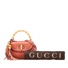 Small Leather New Bamboo Satchel