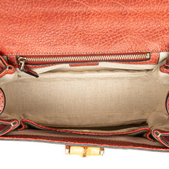 Small Leather New Bamboo Satchel