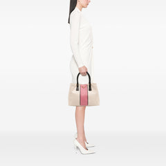 Medium Saffiano Fori Perforated Galleria Tote