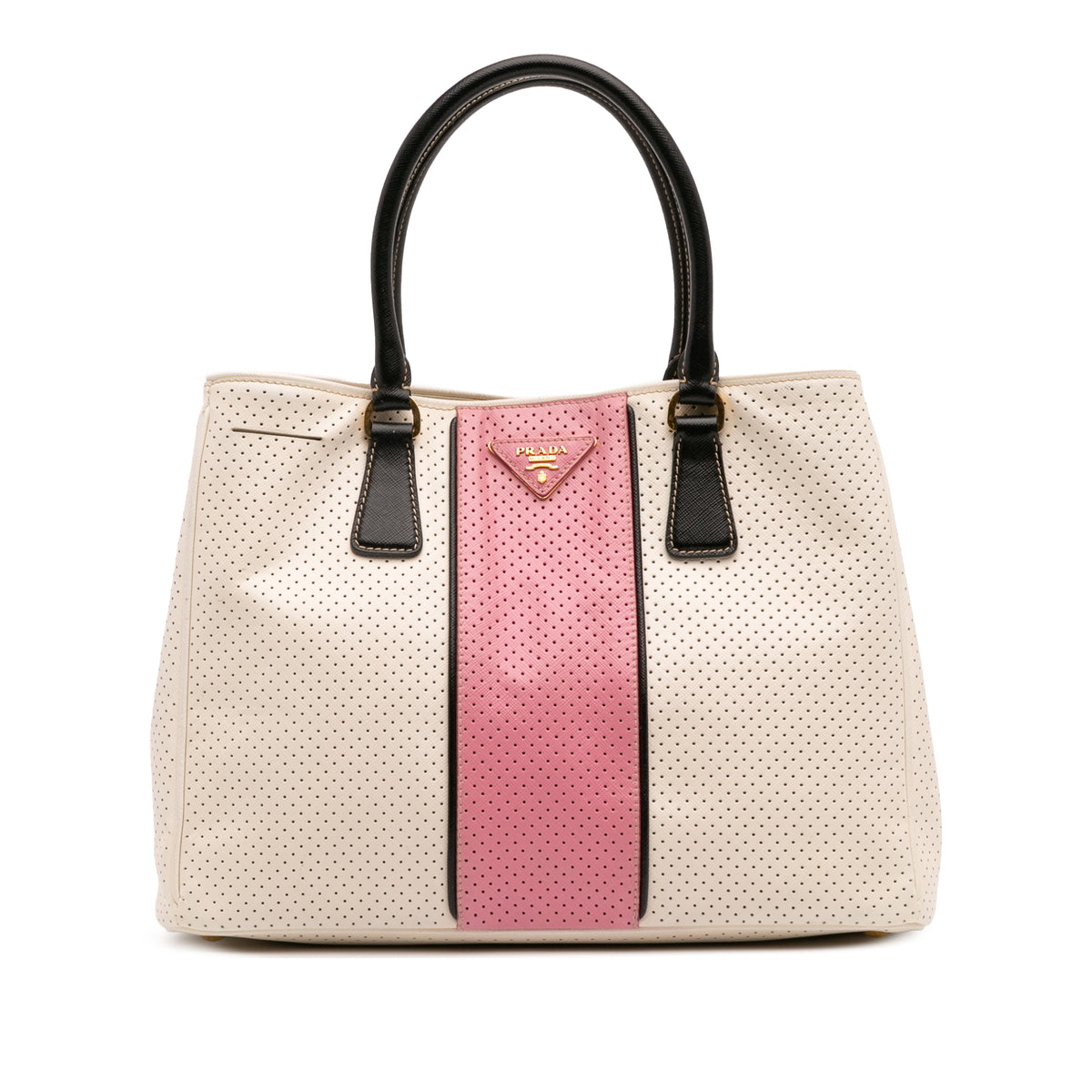 Medium Saffiano Fori Perforated Galleria Tote