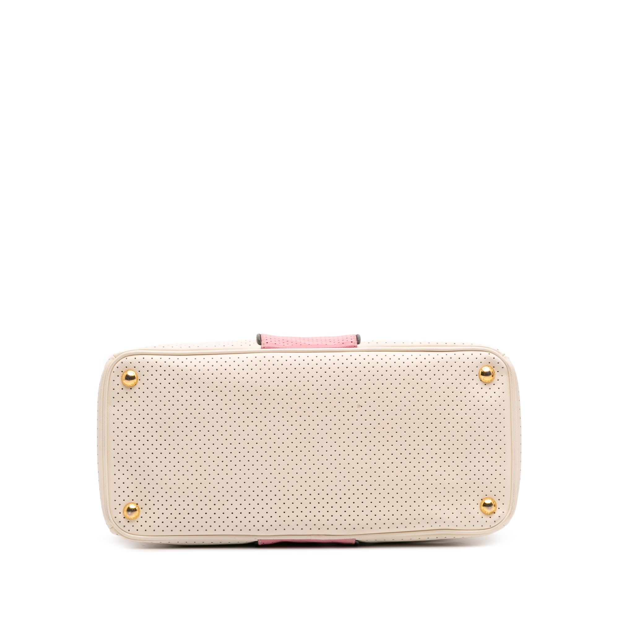 Medium Saffiano Fori Perforated Galleria Tote