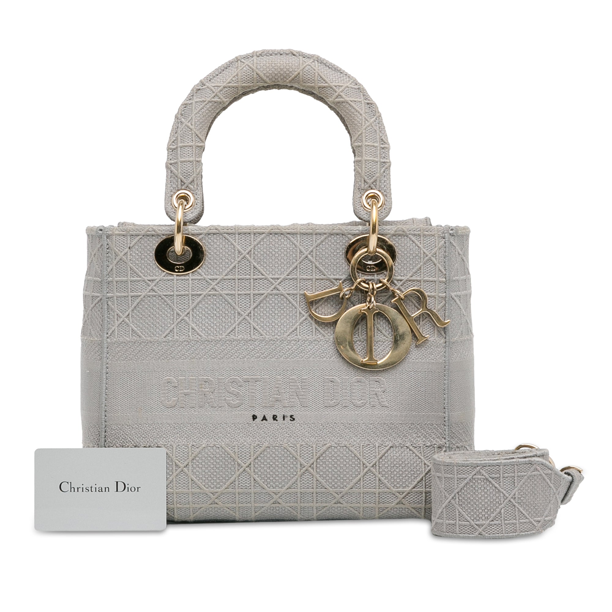 Medium Canvas Cannage Lady D Lite