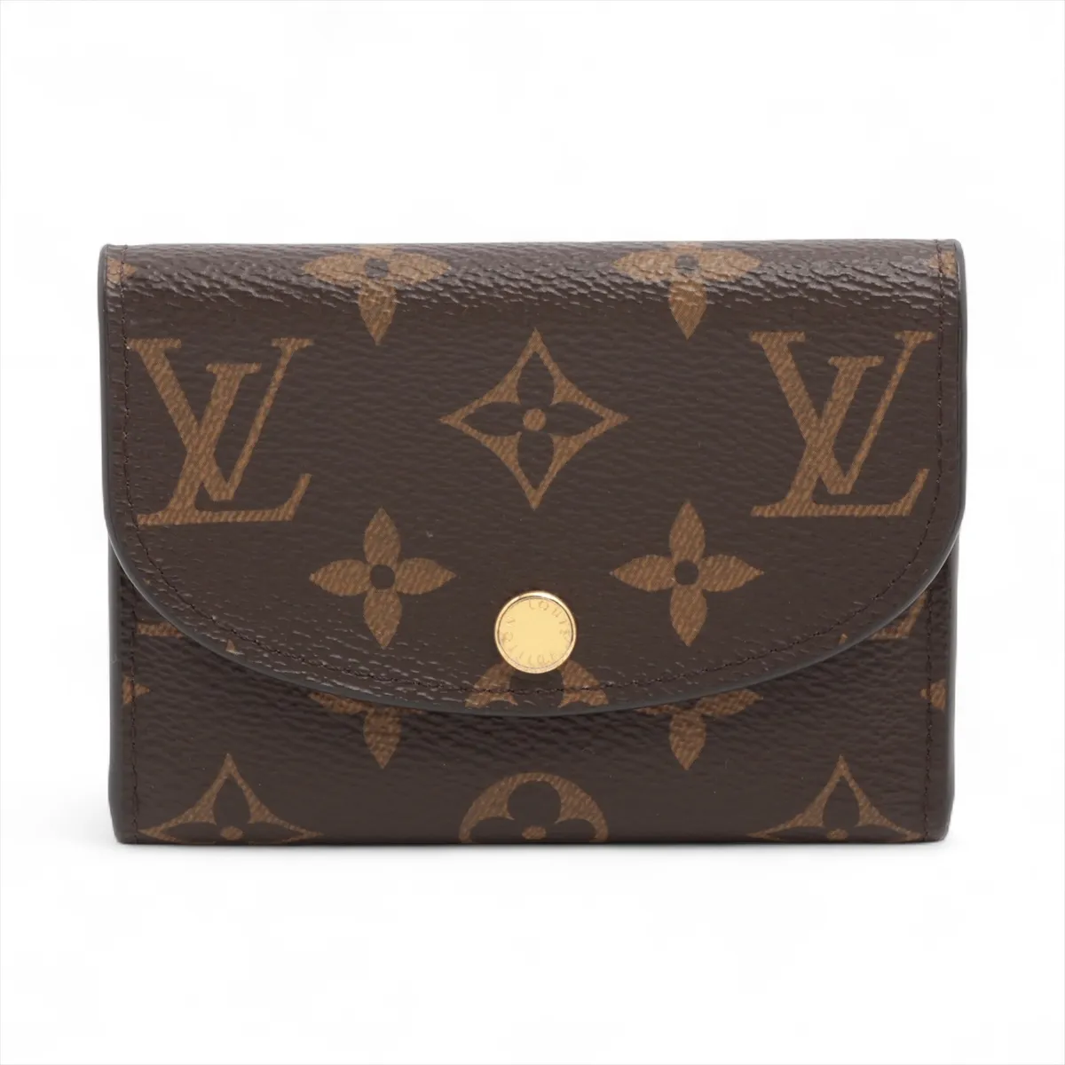 Louis Vuitton Zipped Wallet Monogram Eclipse Canvas
