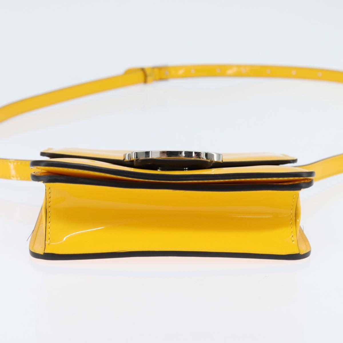 Fendi Karligraphy Crossbody Bag Patent