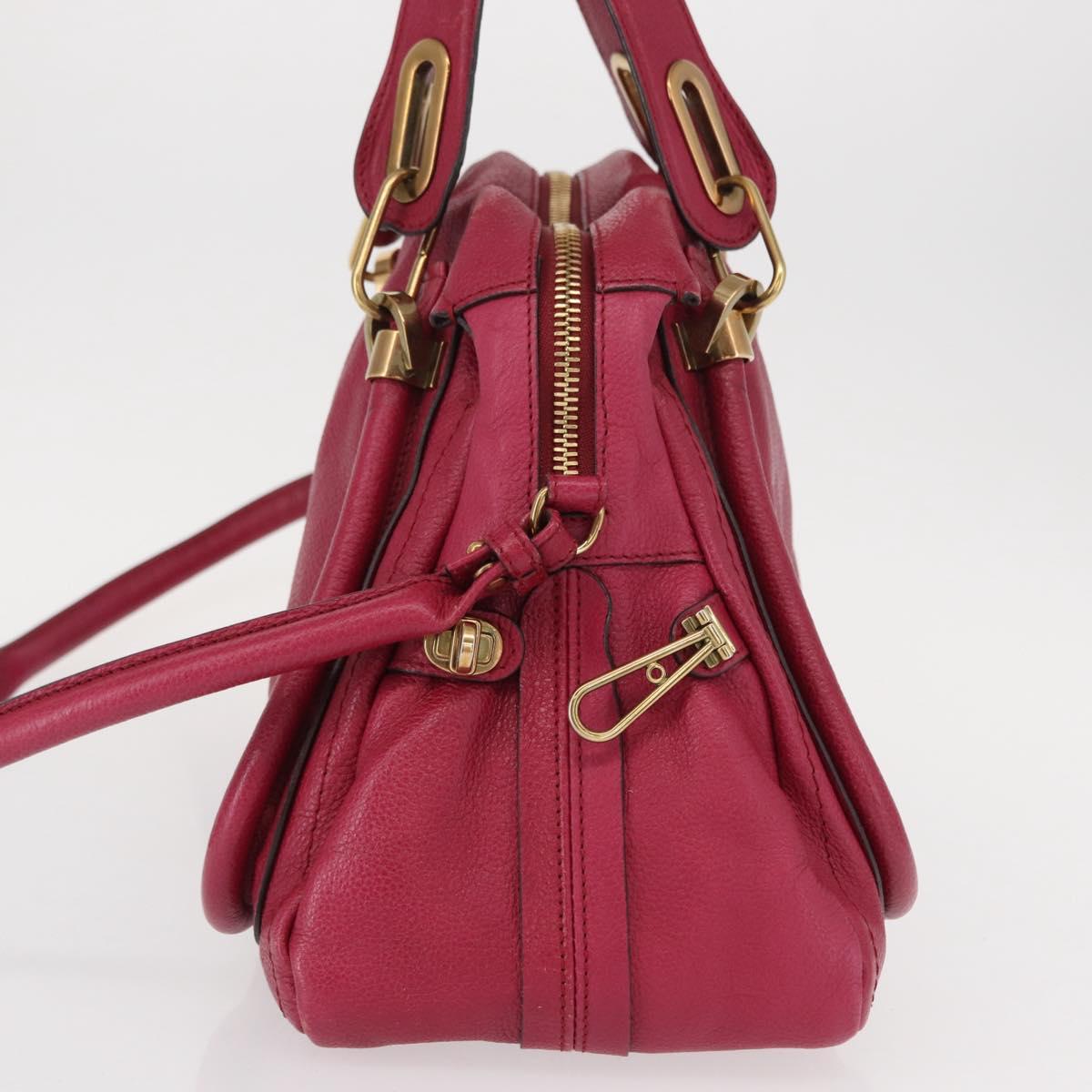 Chloe Paraty Handbag Quilted Leather