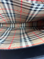 Burberry Nova Check Tote Leather