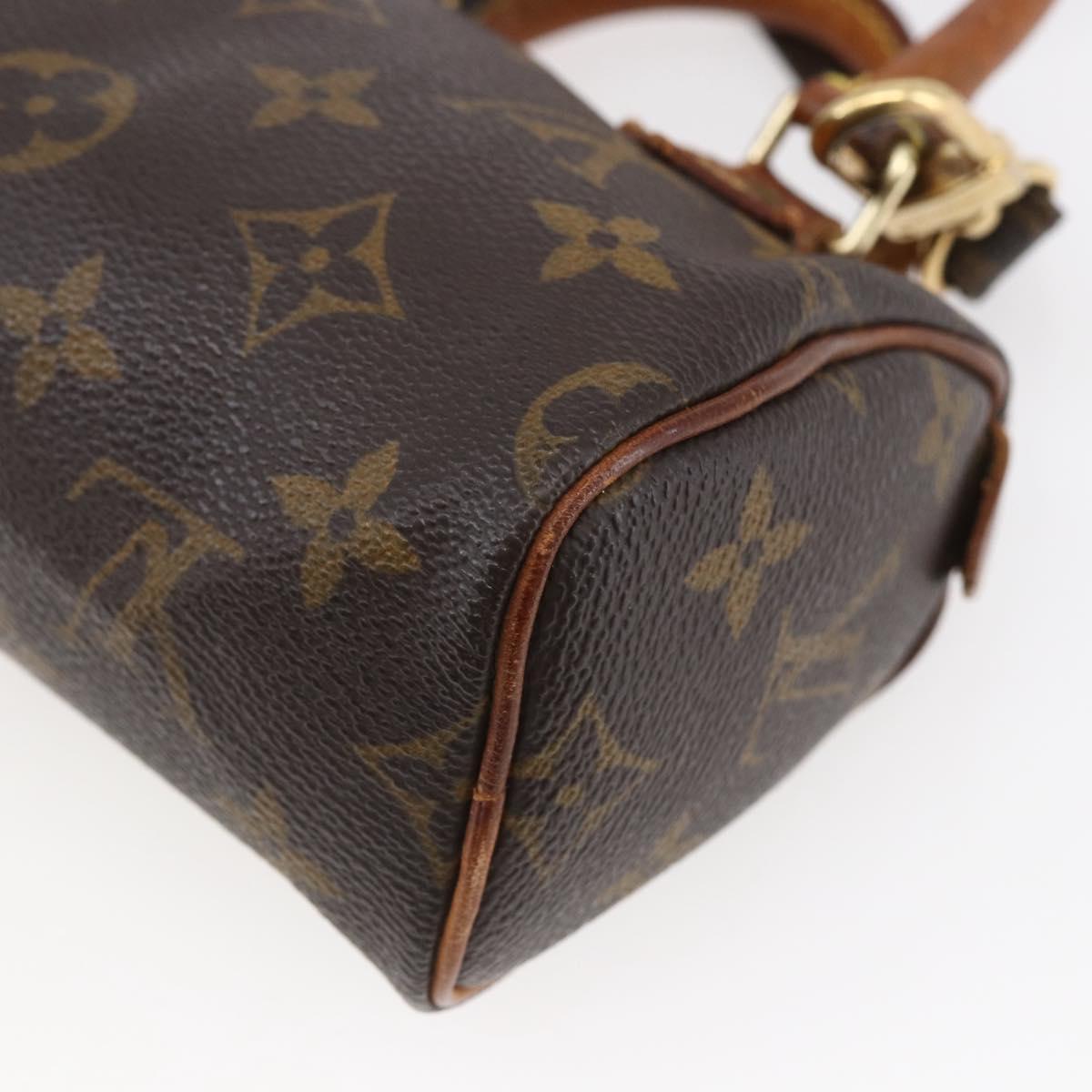 Louis Vuitton Speedy Mini HL Handbag Monogram Canvas