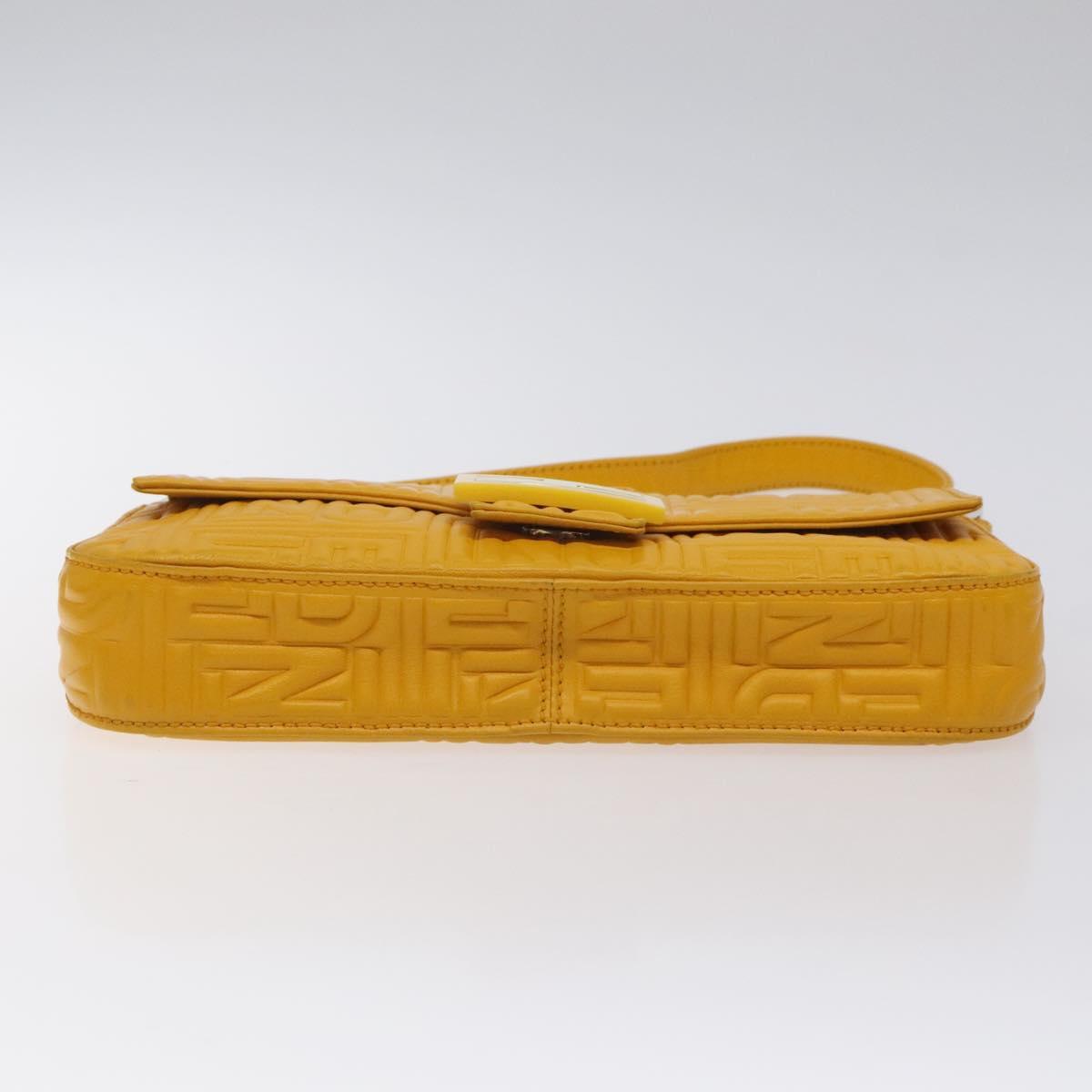 Fendi Mamma Baguette Shoulder Bag Canvas