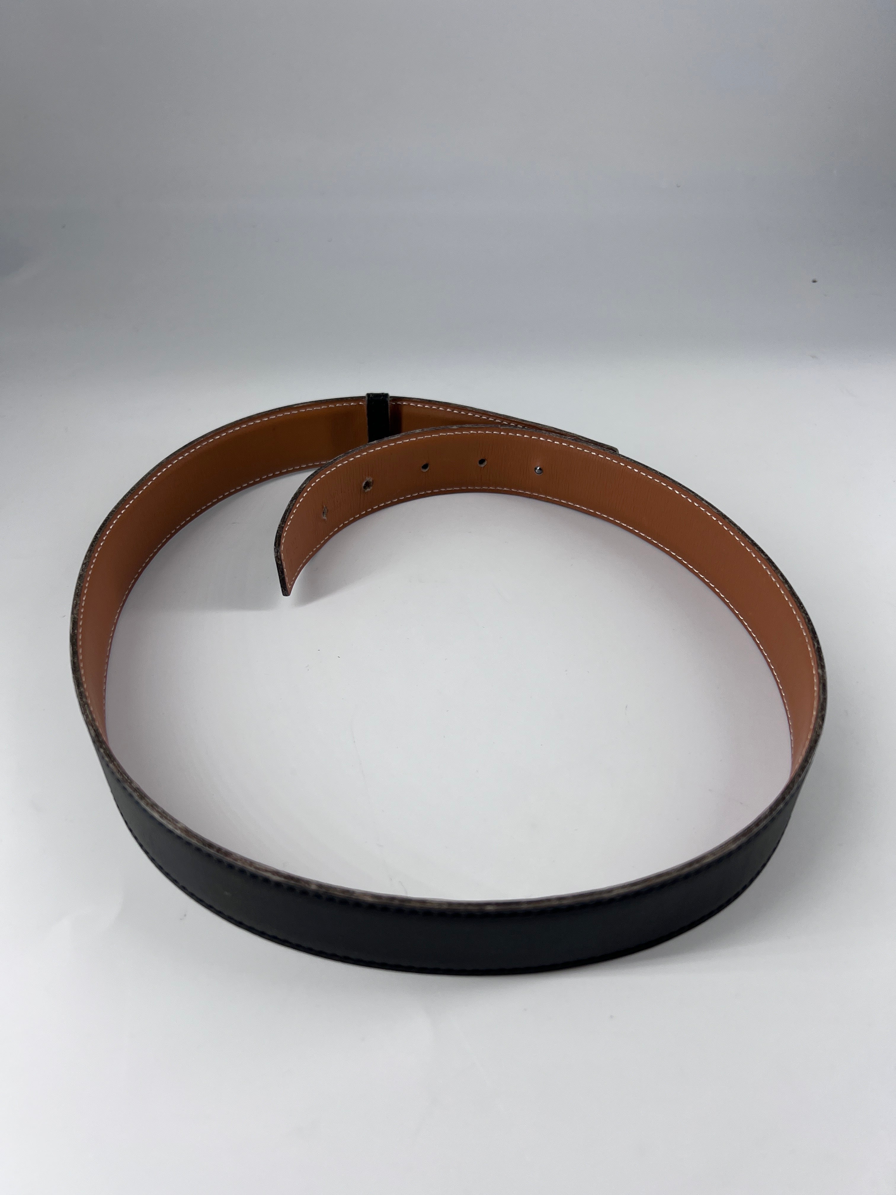 Hermes Lucky H Belt Leather