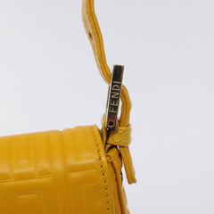 Fendi Mamma Baguette Shoulder Bag Canvas