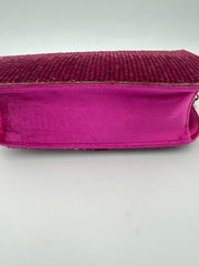 Valentino Garavani Rockstud Pouch Leather with Embossed Detail