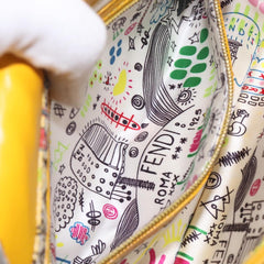 Fendi Mamma Baguette Shoulder Bag Canvas