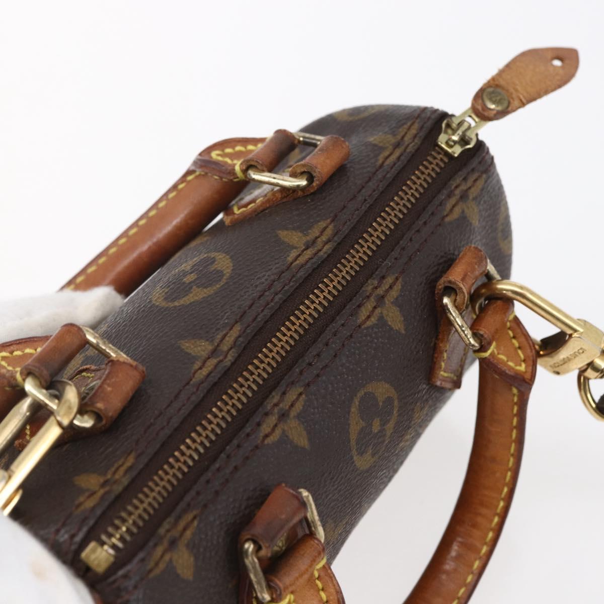Louis Vuitton Speedy Mini HL Handbag Monogram Canvas