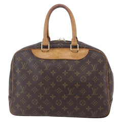 Louis Vuitton Deauville Handbag Monogram Canvas