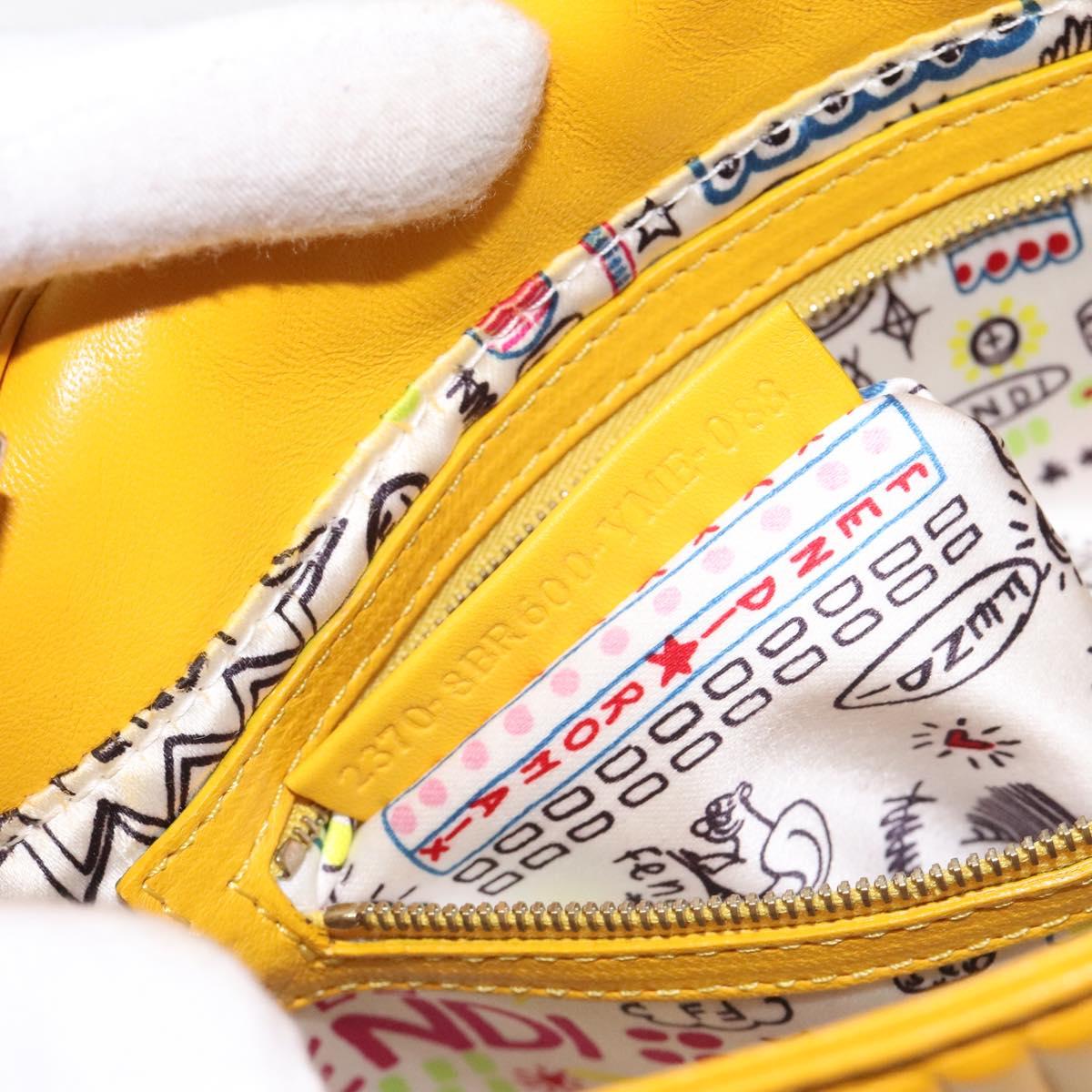 Fendi Mamma Baguette Shoulder Bag Canvas