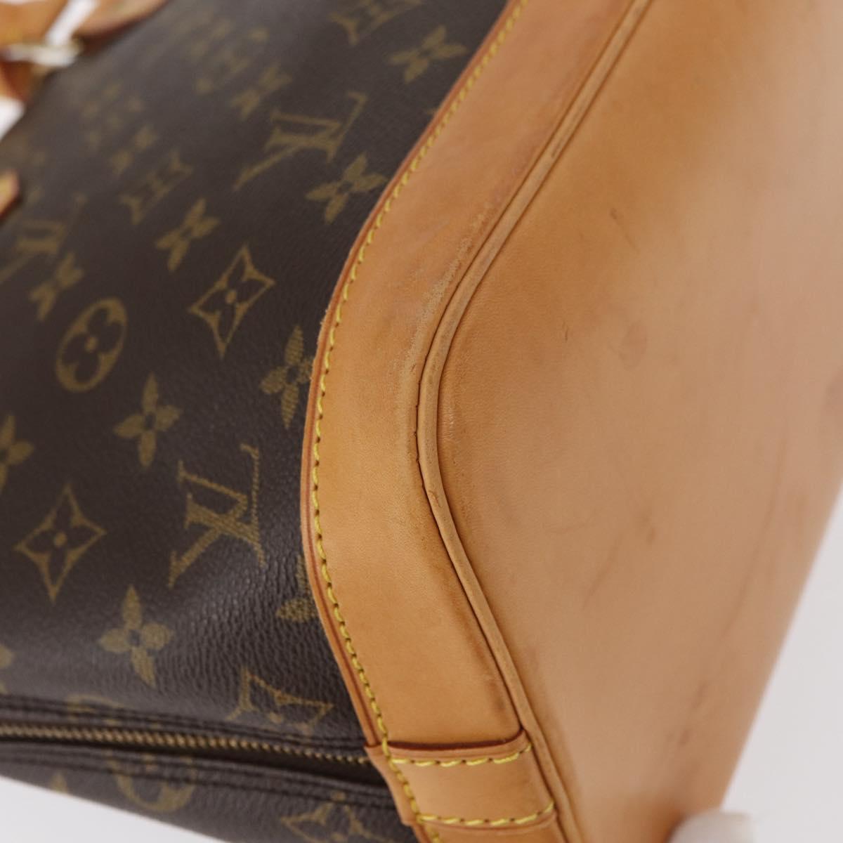 Louis Vuitton Alma Handbag Monogram Canvas