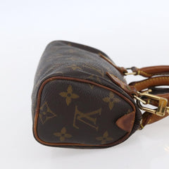 Louis Vuitton Speedy Mini HL Handbag Monogram Canvas