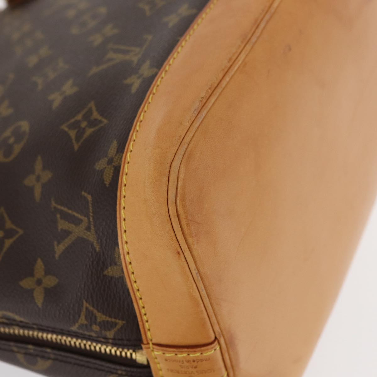 Louis Vuitton Alma Handbag Monogram Canvas