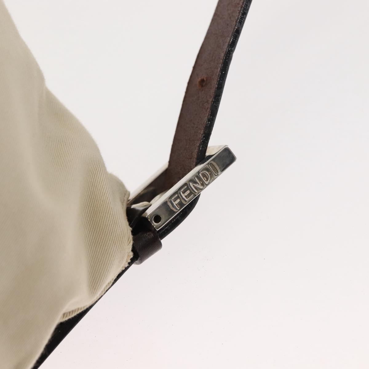 Fendi Mamma Baguette Shoulder Bag Canvas