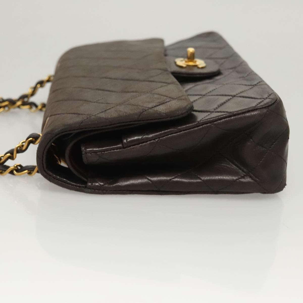 Chanel Vintage Classic Double Flap Bag Quilted Lambskin