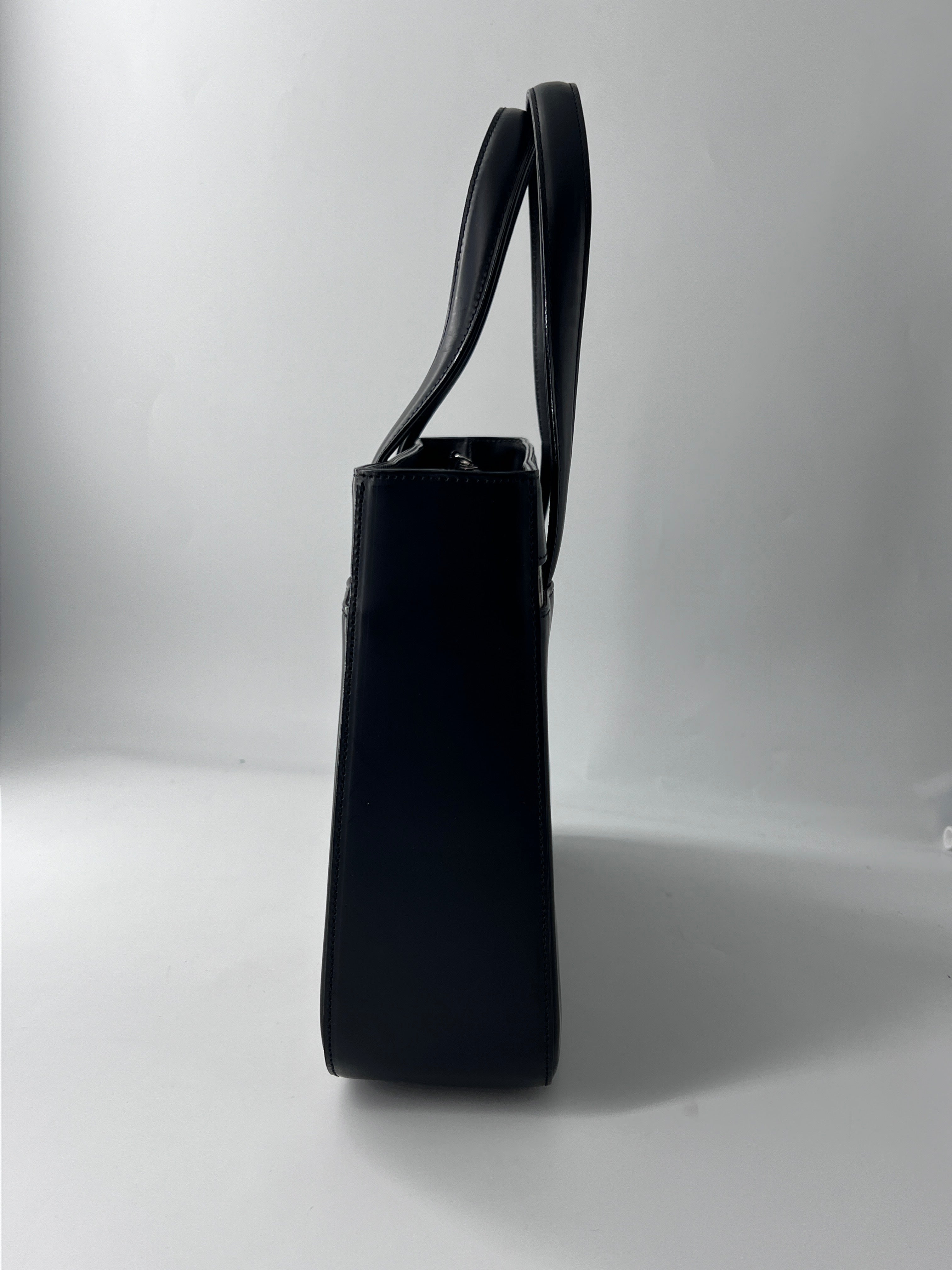 Burberry Nova Check Tote Leather