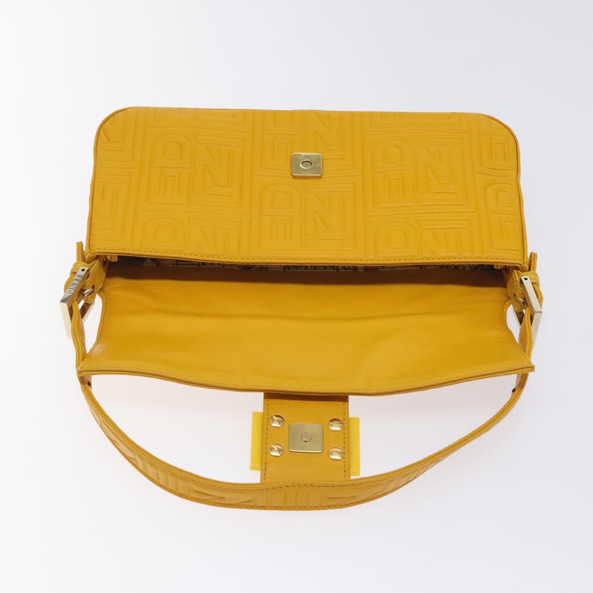 Fendi Mamma Baguette Shoulder Bag Canvas