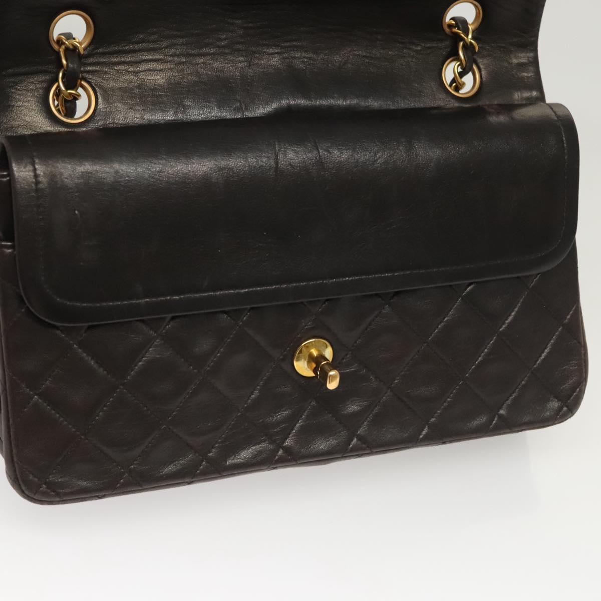 Chanel Vintage Classic Double Flap Bag Quilted Lambskin