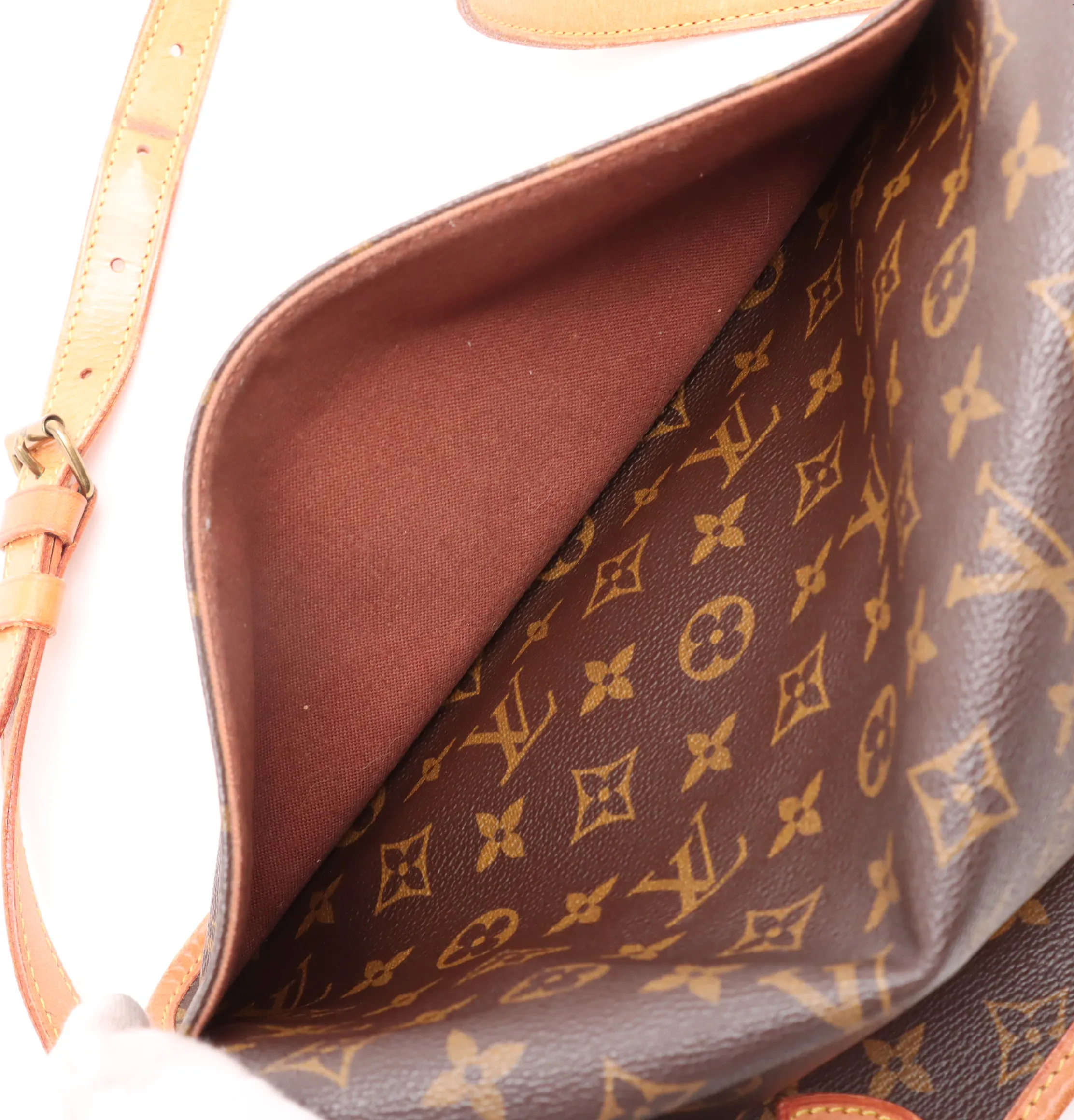 Louis Vuitton Sac Gibeciere Messenger Bag Monogram Canvas