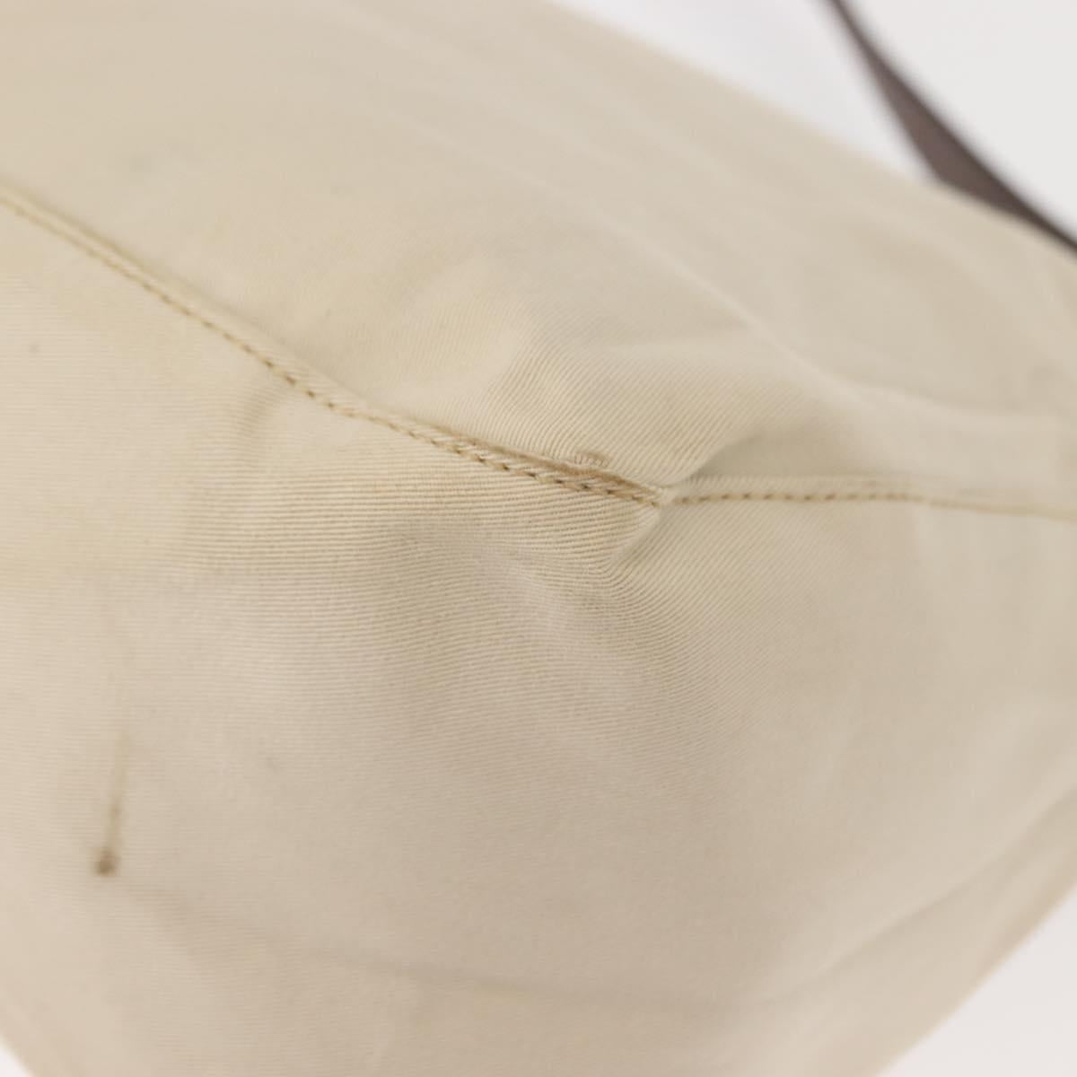 Fendi Mamma Baguette Shoulder Bag Canvas