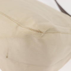 Fendi Mamma Baguette Shoulder Bag Canvas