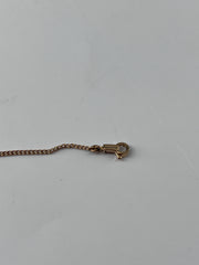 Celine Vintage Triomphe Logo Charms Bracelet Metal with Resin and Crystals