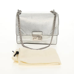Fendi Kan U Shoulder Bag silver