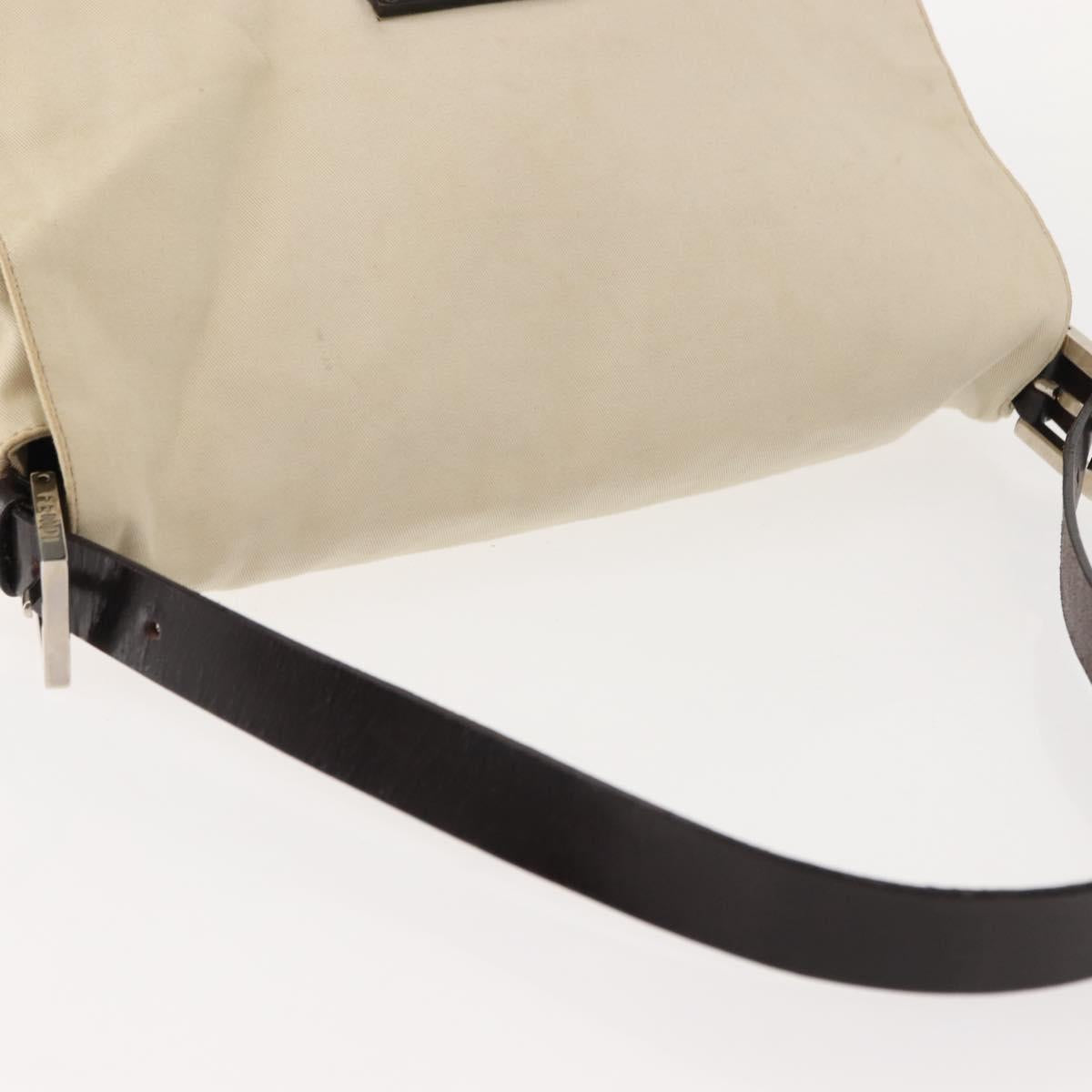 Fendi Mamma Baguette Shoulder Bag Canvas