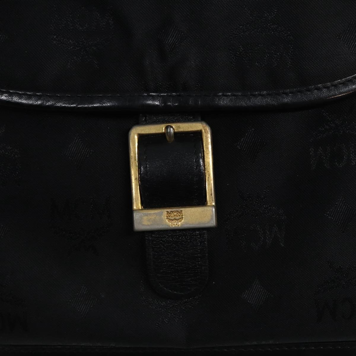 MCM Vicetos Logo PVC Cuir